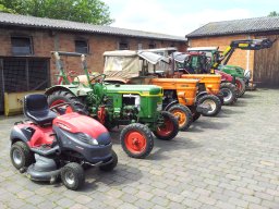 Maschinen im Einsatz